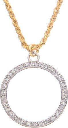 Meshmerise 18K 0.20 ct. tw. Diamond Chain Necklace