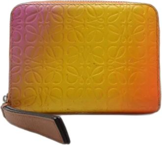 Loewe Pre-owned Wallets, female, Multicolor, Size: ONE SIZE Pre-owned Leather Wallet