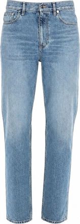 Gucci Slim Fit Cotton Denim Jeans - Blue