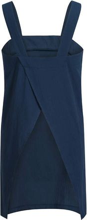 Generic Dresses Pinafore Apron Work Women Dress Garden Pinafore Womens Dress (Blue, L)