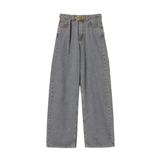Twinset Donna, Jeans, Grigio, W26, new
