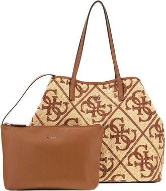 Guess Womens Tote Bag Natural-Off White Polypropylene - Tote-Bags Natural/off