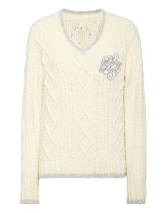 Philipp Plein Pullover V-Hals Ls
