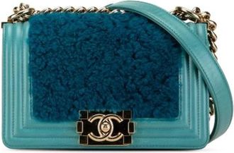 Chanel Pre-owned Boy Flap Shoulder Bag - - Pre-owned - Donna - Blu - ONE SIZE