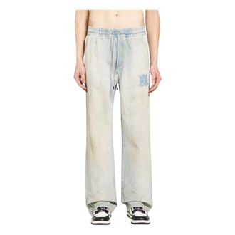 Amiri Straight Fit Jeans, male, Blue, M, Relaxed Baggy Jeans