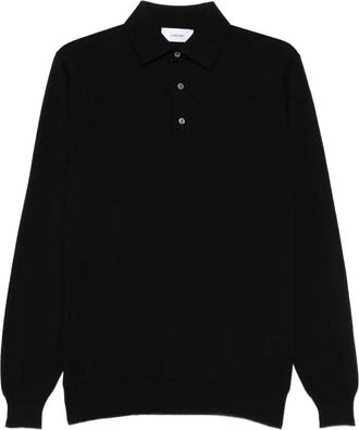 Lardini Polo In Lana A Maniche Lunghe-Uomo