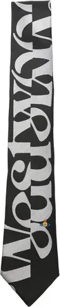 Vivienne Westwood Logo-print Orb-embroidered Tie