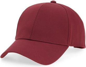 Nordstrom Adjustable Baseball Cap in Burgundy at Nordstrom
