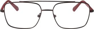Calvin Klein Jeans Stijlvolle Optische Ckj 19309 Bril - Heren - Brillen - Rood - 54 MM - Accessoires