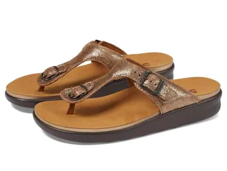 SAS Sanibel Comfort Thong Sandal Womens Shoes Sunstone : 10.5 M - Medium (B), Leather