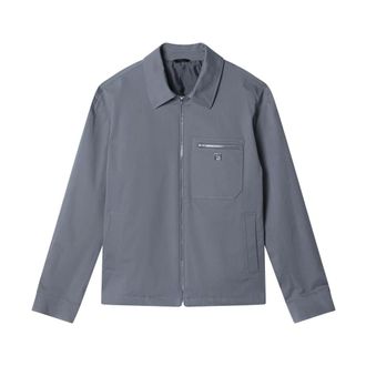 Fendi Jacket - male - Fendi - Light Jackets - Gray - L - Jackets