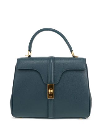 Celine 2020s 16 grained-leather tote bag - Blue