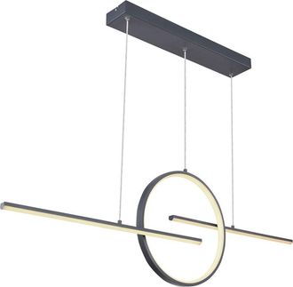 Globo Lighting L&aacute;mpara Colgante - Barral - Gris - Metal - Gran L&aacute;mpara - Globo