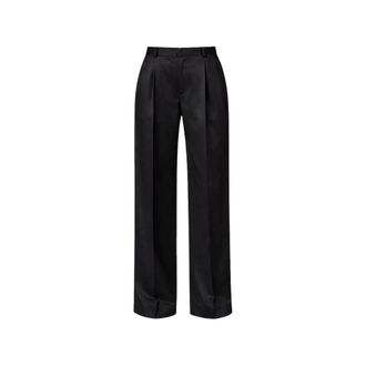 Vince Wide Trousers, female, Black, Size: 2XS Pant