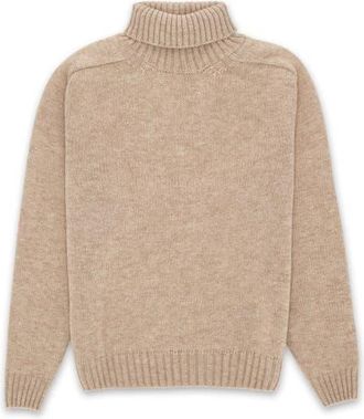 Fortela High Neck Merino Wool Jumper in Ecru at Nordstrom, Size Xx-Large Eu