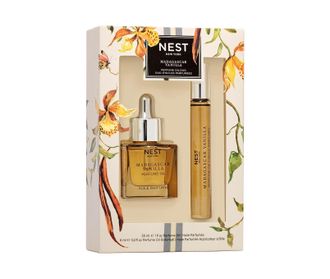 Nest New York Madagascar Vanilla Perfume Oil Set, Perfume Oil (30 ml): 1.0 fl oz 30 mlPerfume Oil (6 ml): 0.2 fl oz 6 ml NEST New York