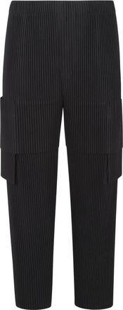 Issey Miyake Hombre, Pantalones, Negro, Talla: L