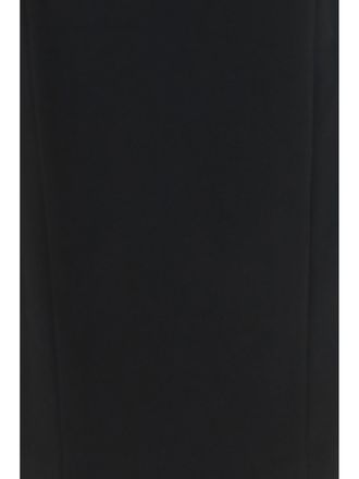Khaite Womens Skirt Lyle Black Acetate