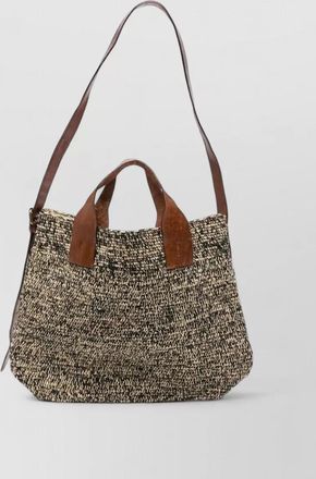 Ibeliv mety shoulder bag woven texture strap
