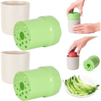 OEM Juego De Ralladores Manuales Giratorios De Pl&aacute;stico Para Manzanas, Queso Y Verduras, Herramienta Multifuncional Para Rallar R&aacute;pidamente - Crezuo