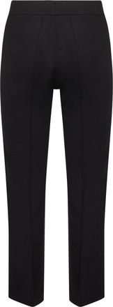 Blanca Vita Womens Onyx Stretch Jersey Trumpet Trousers Viscose
