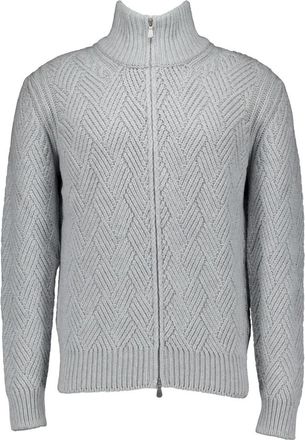 Gran Sasso 10155/19654 Zip-through Sweatshirt - Heren - Vesten met rits - Grijs - 3XL - Hoodies & sweatvesten