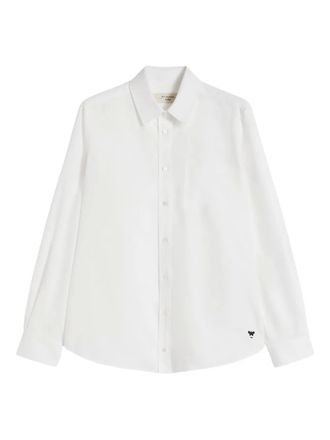 Max Mara embroidered cotton shirt - women - Cotton - 42 - White