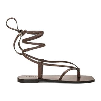 A.Emery Flat Sandals, female, Brown, Size: 8 US Nolan Sandal