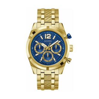 Guess Accessoires, Heren, Geel, ONE Size, Resistance Multifunctioneel Horloge