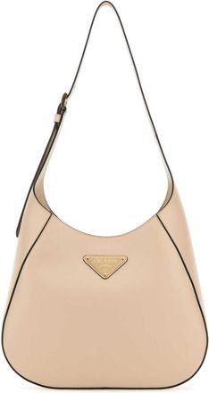 Prada Light pink leather shoulder bag