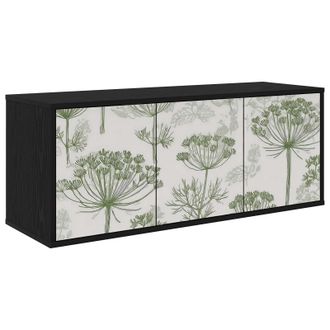 vidaXL Mueble De Tv Montado En La Pared Gotha 102 X 33 X 40 Cm Vidaxl