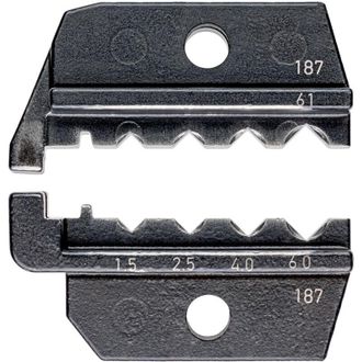 No Brand Knipex 97 49 61 Mordaza Intercambiable Para Terminales Girados Harting