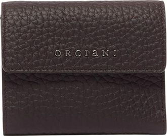 Orciani Cartera Peque&ntilde;a Suave con Solapa - Accessories - Mujer - Marr&oacute;n - ONE SIZE