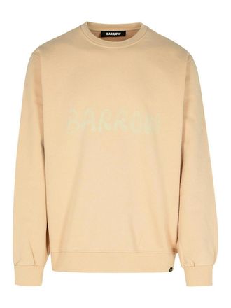 Barrow Pink Cotton Sweatshirt