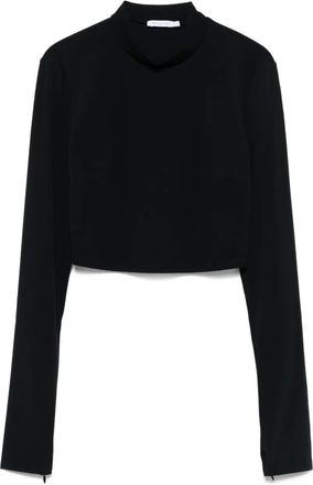 Patrizia Pepe Top a collo alto - Nero