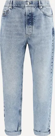 Brunello Cucinelli Jeans straight con risvolto Man 54