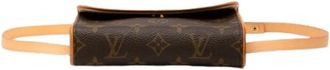Louis Vuitton Pre-owned Belt Bags, female, Brown, Size: ONE SIZE Pre-owned Fabric Crossbody Bag