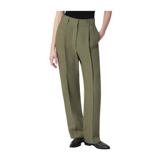 Blaz&eacute; Milano Wide Trousers, female, Green, Size: S Midday SUN FOX Pants