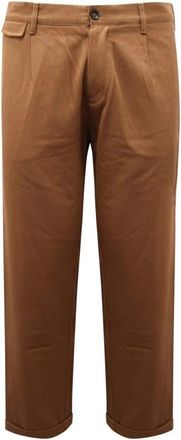 Officina36 Tabacco Broek - Heren - Chinos - Bruin - XS - Broeken