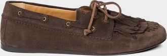 Isabel Marant Fersi Tassel-Embellished Suede Loafers