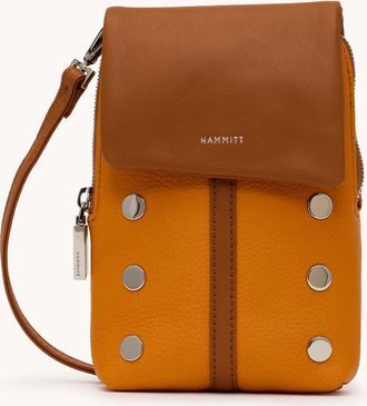 Hammitt Hammitt VIP Mobile Tailored Tangerine Silver