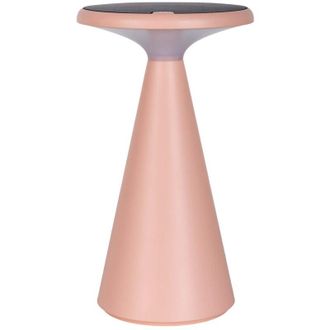 N&auml;ve Naeve Palu L&aacute;mpara Led Solar Port&aacute;til Recargable Y Regulable Para Exteriores, Color Rosa, 2700 K, Ip44, Sensor T&aacute;ctil