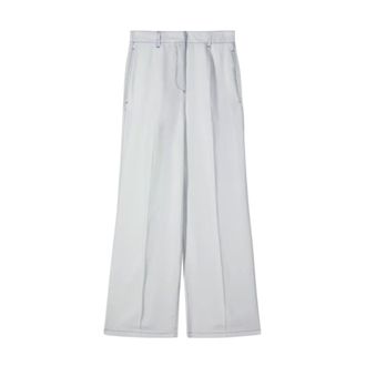Patrizia Pepe Patrizia Pepe, Wide Jeans, female, White, Size: XL Wide Jeans
