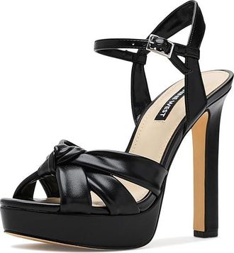 Nine West Windee Womens Dress Sandals Black : 8.5 M, Faux Leather