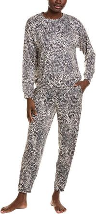 DKNY 2pc Long Sleeve Top & Jogger Sleep Set