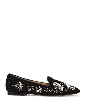 Arteana Alea Smoking Slipper in Black at Nordstrom, Size 39.5