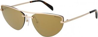 Pucci Womens EP0226 5932G Sunglasses 32G 59 - Gold - One Size