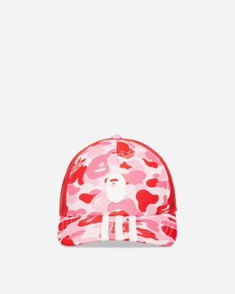 adidas BAPE Trucker Cap Clear Pink