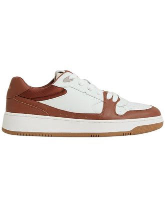 Reiss Astor Leather Paneled Sneaker