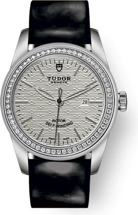 Tudor Glamour Date Automatic Diamond Ladies Watch 53020-0054